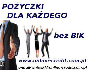 Internetowa oferta Kredytowa Bez BIK i KRD