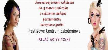Tatuaż Artystyczny - Szkolenie - pakiet Ekskluzywny + drugie szkolenie GRATIS !!