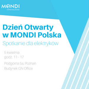 Dzień otwarty- spotkanie dla Elektryków - Poznań 5.04.2017