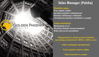 Sales Manager (Polska)