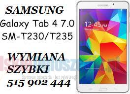 Samsung Galaxy Tab 4 7' T230 T235 wymiana szybki dotyku