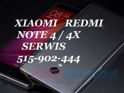 Serwis XIAOMI Redmi Note  wymiana szybki ekranu