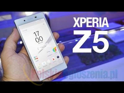 Sony Xperia Z5, Z5 Compact wymiana szyubki dotyku