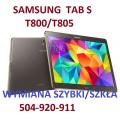 Samsung Galaxy Tab S T805 T800 wymiana zbitej szybki