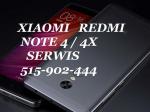 Serwis XIAOMI Redmi Note  wymiana szybki ekranu