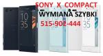Sony Xperia XA, X, X Compact , T3 wymiana szybki dotyku ekra