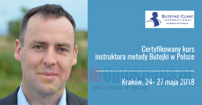 Kurs instruktorski metody Butejki/ Buteyko - Kraków, 24-27 maja 2018