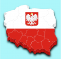 Mapa Polski - województwa