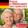 Praca w charakterze Opiekunki osób starszych w Niemczech, 1100 euro/miesiąc.