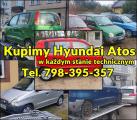 Skupujemy Hyundai Atos w każdym stanie technicznym oraz inne Hyundaie