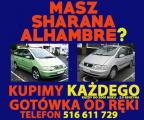 kupię - skup VW Sharan, SEAT Alhambra ,stan obojętny
