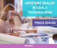 Asystent zdalny w Dziale Personalnym