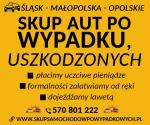 skup samochodów uszkodzonych Dojeżdzamy lawetą Śląskie/Małopolskie/Opolskie