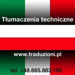 Włoski - tłumaczenia techniczne w Polsce i podczas wyjazdów do Włoch