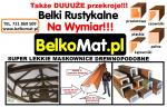 BelkoMat belki rustyklane Na wymiar imitacja drewna 3d