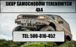 SKUP SAMOCHODÓW TERENOWYCH 4X4 TERENOWE TERENOWY SUV