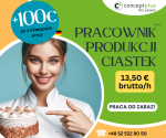 Pracownik produkcji (k/m) - pakowanie ciastek - Niemcy + 100 euro dodatku!