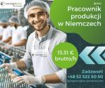 Pracownik produkcji (k/m) bez języka - praca dla par, grup, uczniów i studentów!