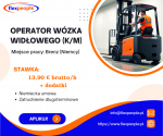 Operator wózka widłowego (k/m)