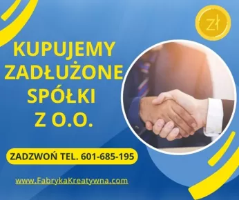 Skup zadłużonych spółek z o.o. ochrona zarządu przed art. 299 ksh